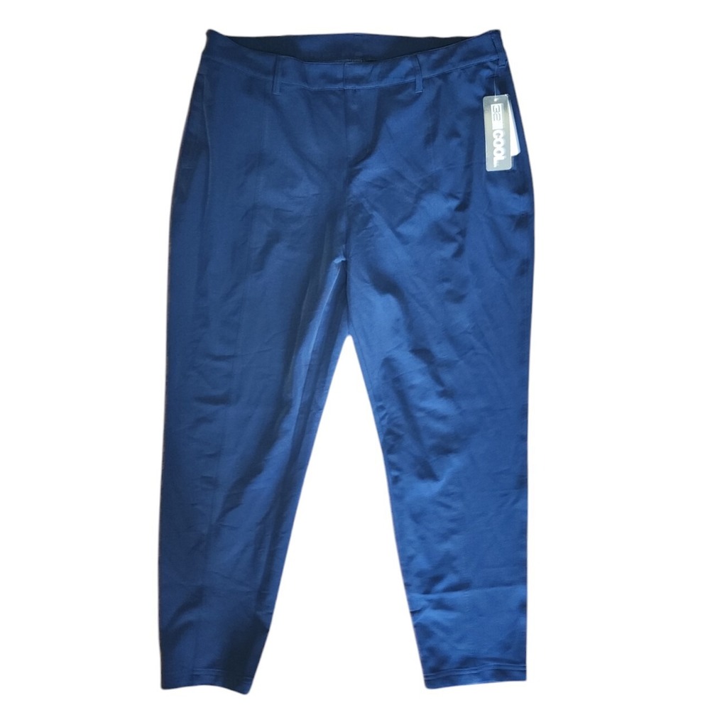 32 Degrees Cool Pants NWT Womens 14 Navy Blue Activewear Athletic Comfort